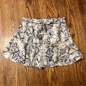 Altar'd State Mini Skirt skort size S